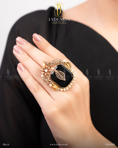 The Chandrika Adjustable Ring